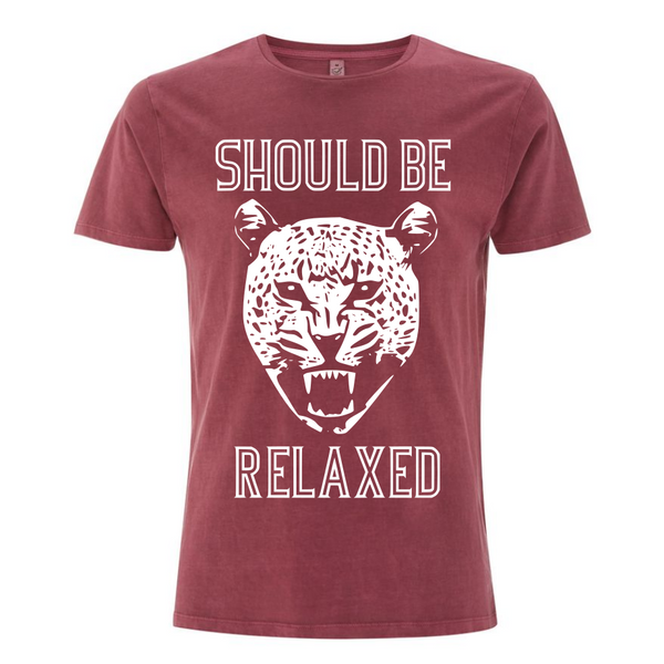 T-Shirt Leopard Sommerrot