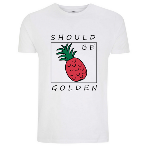 Should Be Golden weises sommer t-shirt