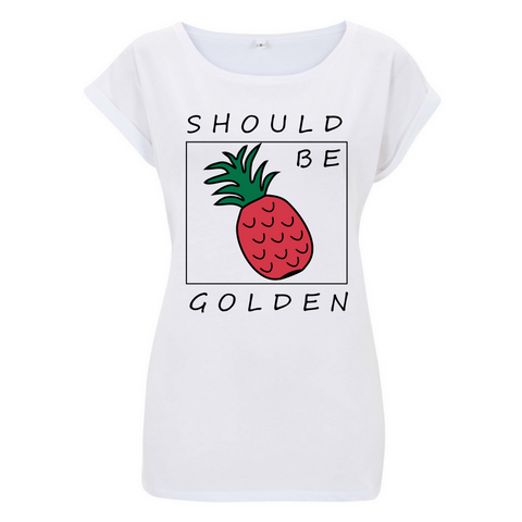 Fruchtiges und faires Biobaumwoll Sommer T-Shirt für Frauen